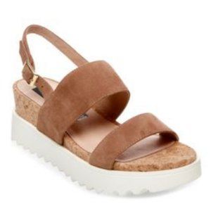 STEVEN by Steve Madden Suede Platform Sandals